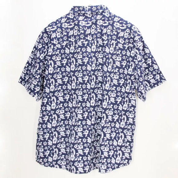 Graham Co. Men’s Slim Fit Button Down Hawaiian Shirt - Picture 2 of 4